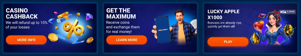 Kasyno na żywo w Mostbet Casino